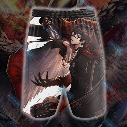 Persona 5 Joker And Arsen 3D Beach Shorts   
