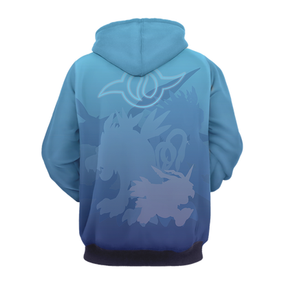 Digimon Garurumon 3D T-shirt Tank Top Hoodie Beach Shorts Joggers   