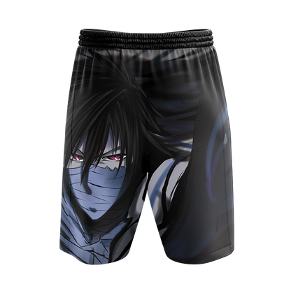 Bleach Kurosaki Ichigo (Mugetsu) Beach Shorts   