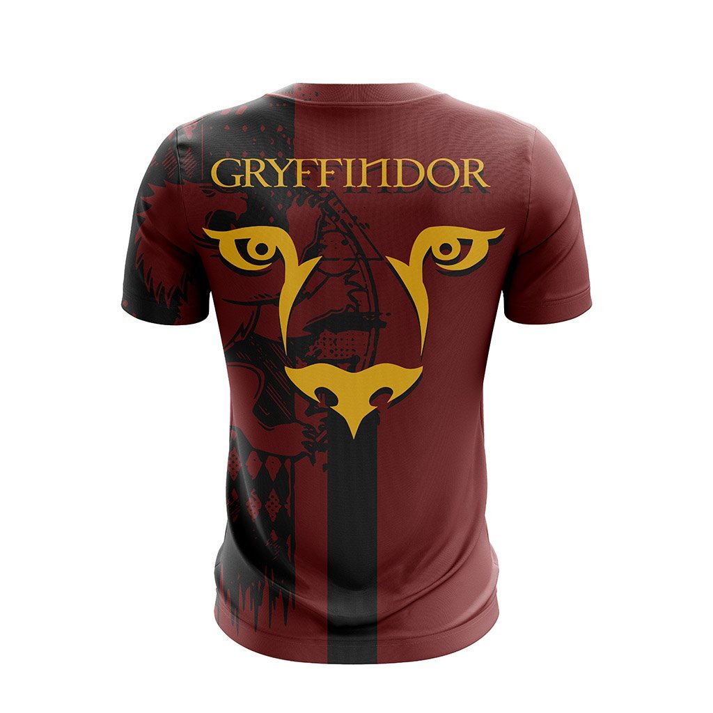 Quidditch Gryffindor Harry Potter New Look Unisex 3D T-shirt   