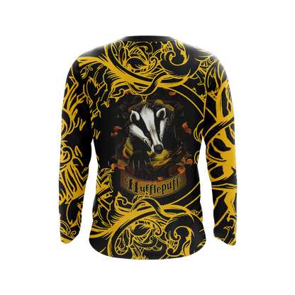 Loyal Like A Hufflepuff Harry Potter 3D Long Sleeve Shirt   