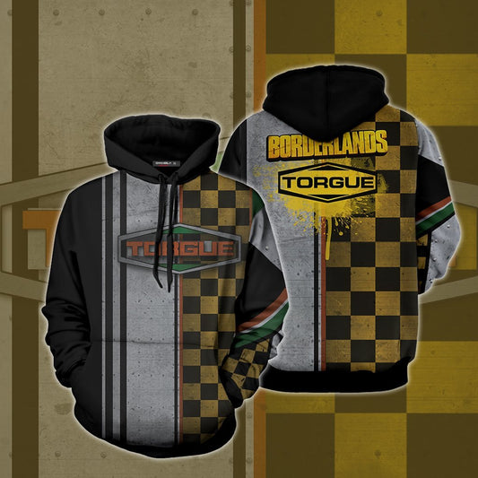 Borderlands Torgue Explosiveness 3D Hoodie Hoodie S 