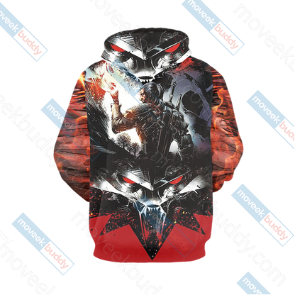 The Witcher 3 Wild Hunt Geralt 3D T-shirt   