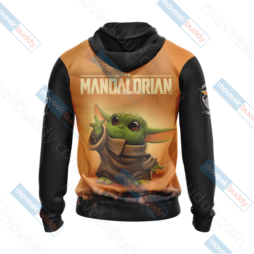 Star Wars The Mandalorian Baby Yoda Unisex 3D T-shirt   
