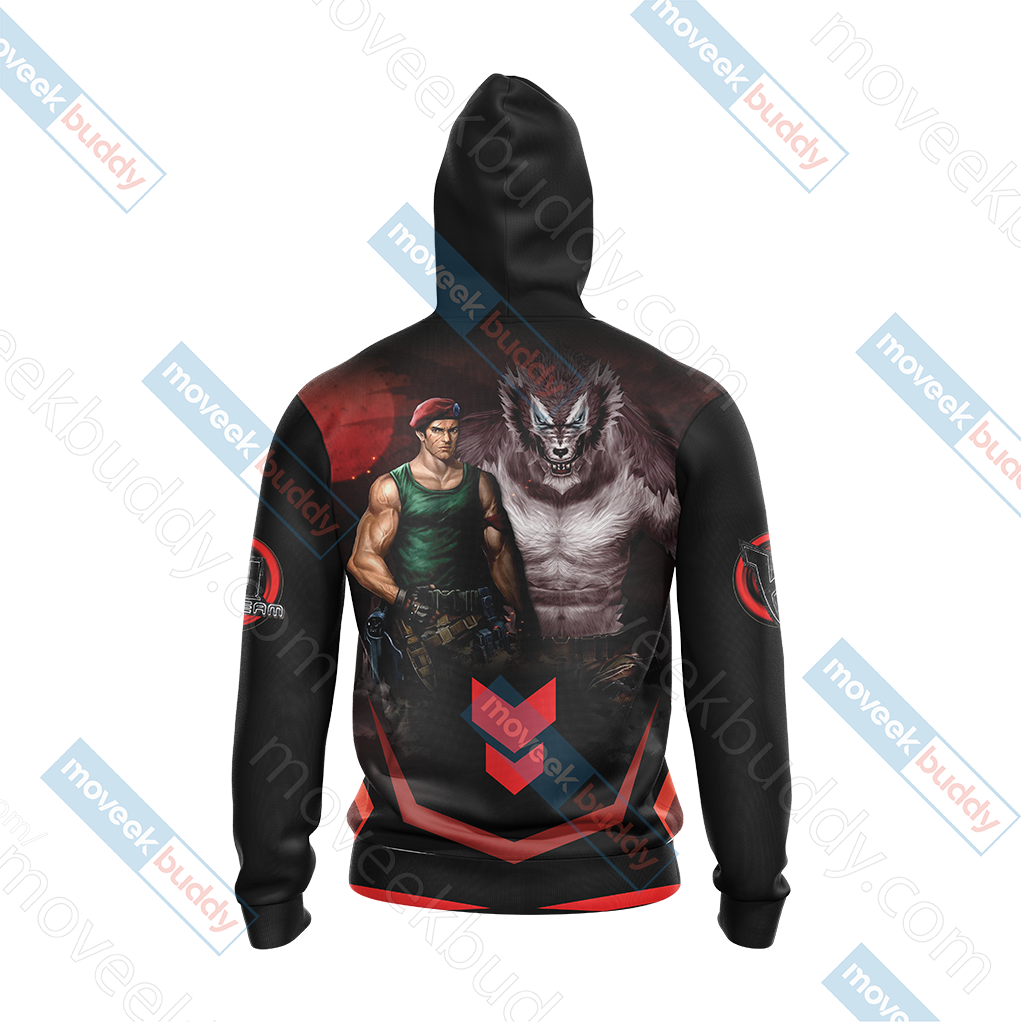 Wolfteam Unisex 3D T-shirt   