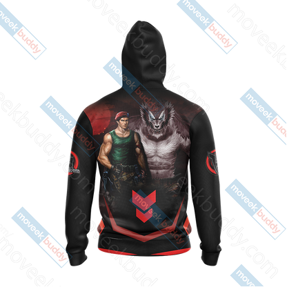 Wolfteam Unisex 3D T-shirt   