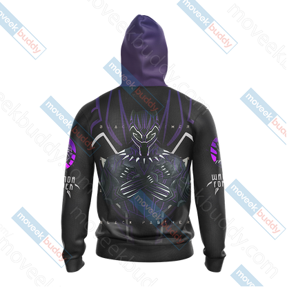 Black Panther Wakanda Forever Unisex 3D T-shirt   