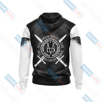 Game Of Thrones - Valar Morghulis Unisex 3D T-shirt   