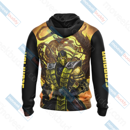 Mortal Kombat - Scorpion New Style Unisex 3D T-shirt   
