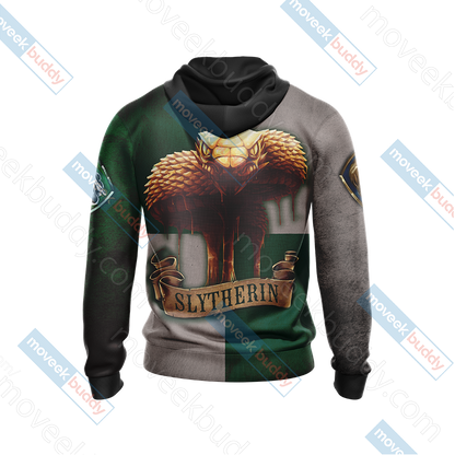 Slytherin Serpent Harry Potter New Look Unisex 3D T-shirt   
