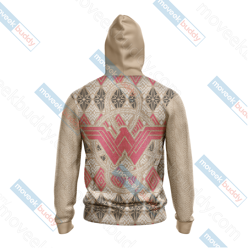 Wonderwoman Knitting Style Unisex 3D T-shirt   