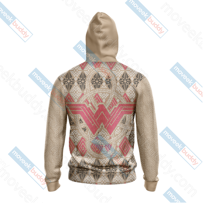Wonderwoman Knitting Style Unisex 3D T-shirt   