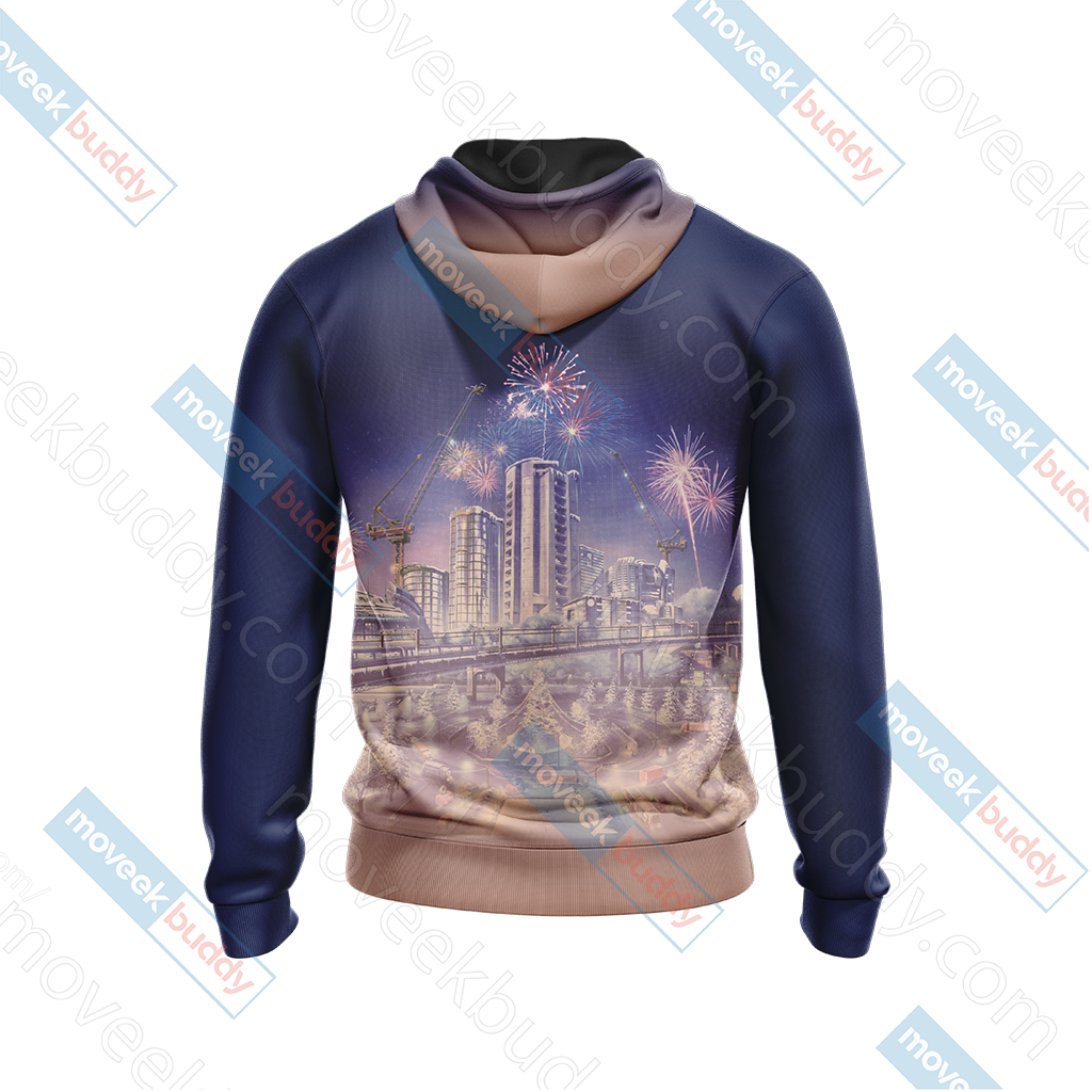 Cities: Skylines Unisex 3D T-shirt   