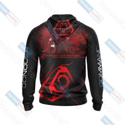 Command & Conquer - Brotherhood of Nod Unisex 3D T-shirt   