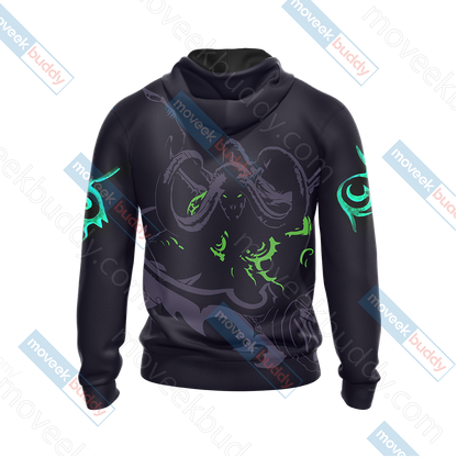 World Of Warcraft - Illidan Stormrage Unisex 3D T-shirt   