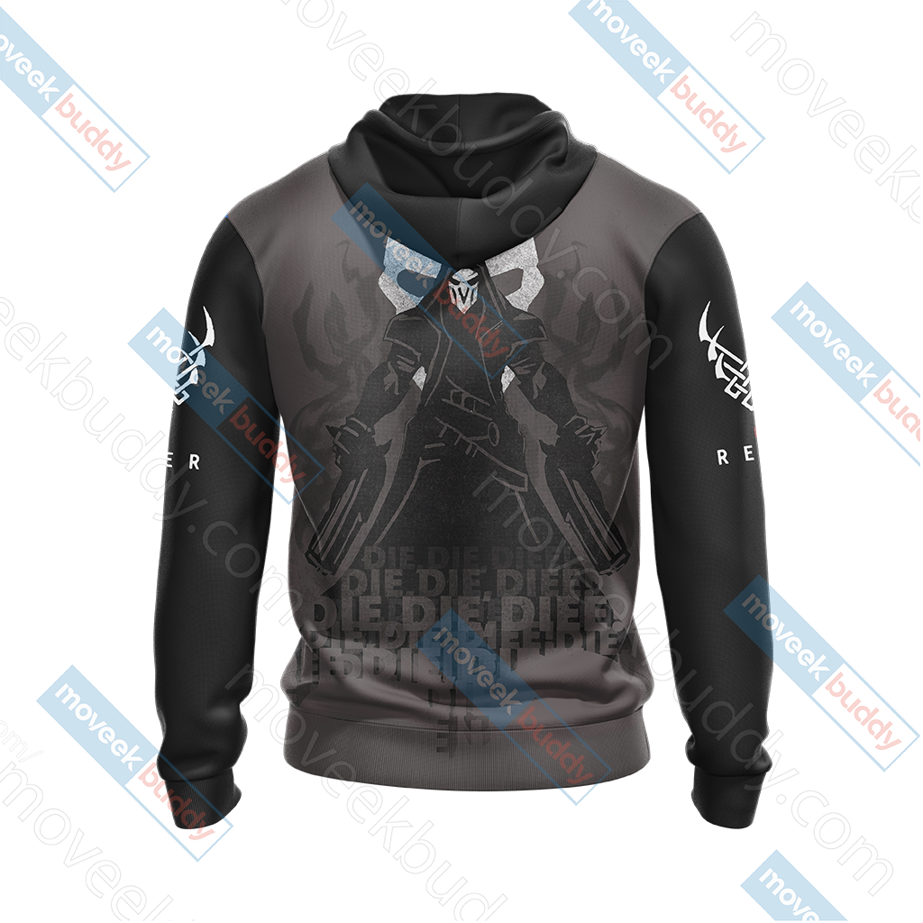 Overwatch - Reaper Unisex 3D T-shirt   