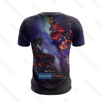 Kingdom Hearts Vanitas And Sora 3D T-shirt   