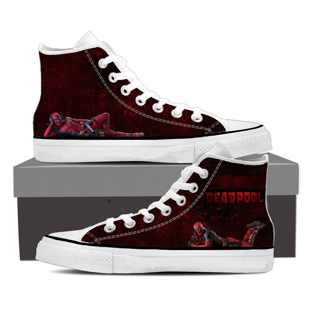 Deadpool High Top Shoes SIZE 29