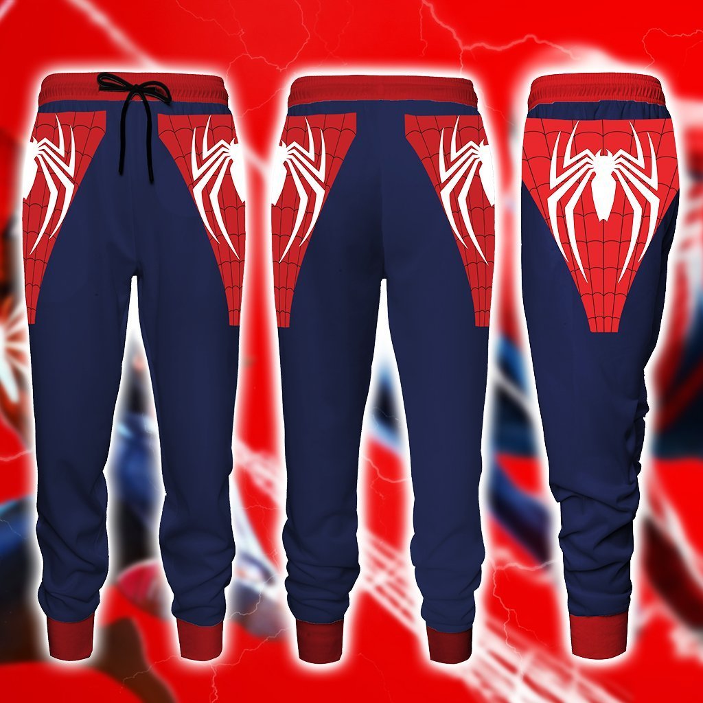 Spider-Man Cosplay PS4 New Look Jogging Pants S Version 2 