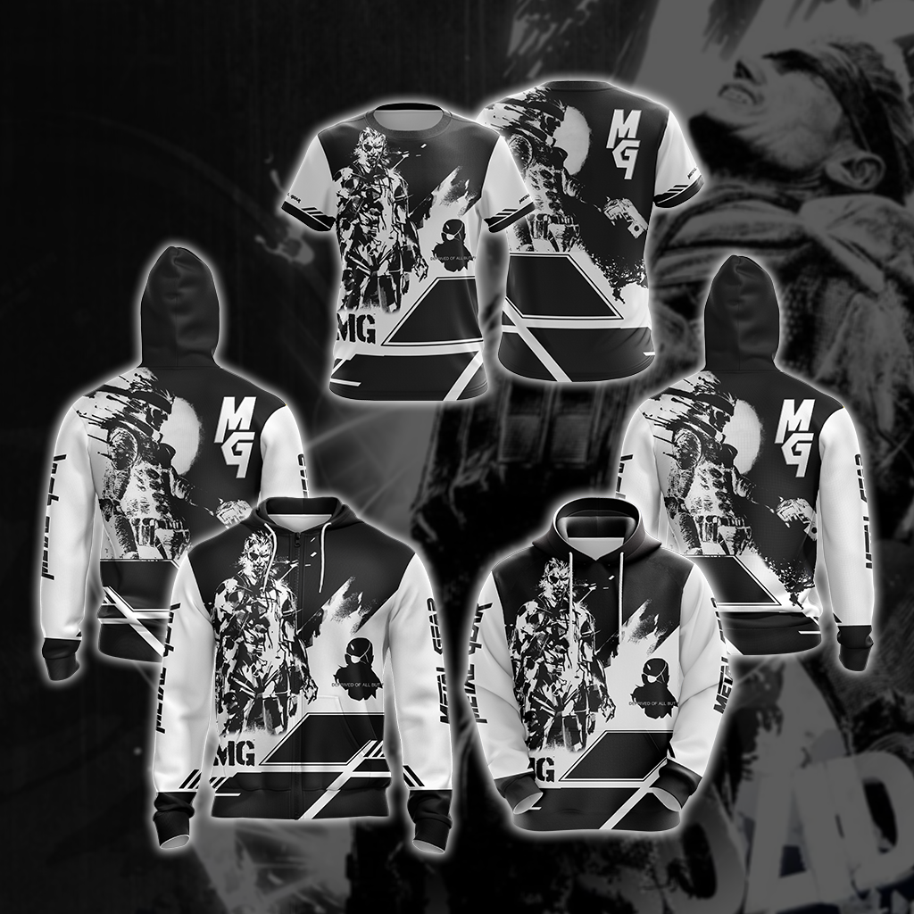 Metal Gear Unisex 3D T-shirt   