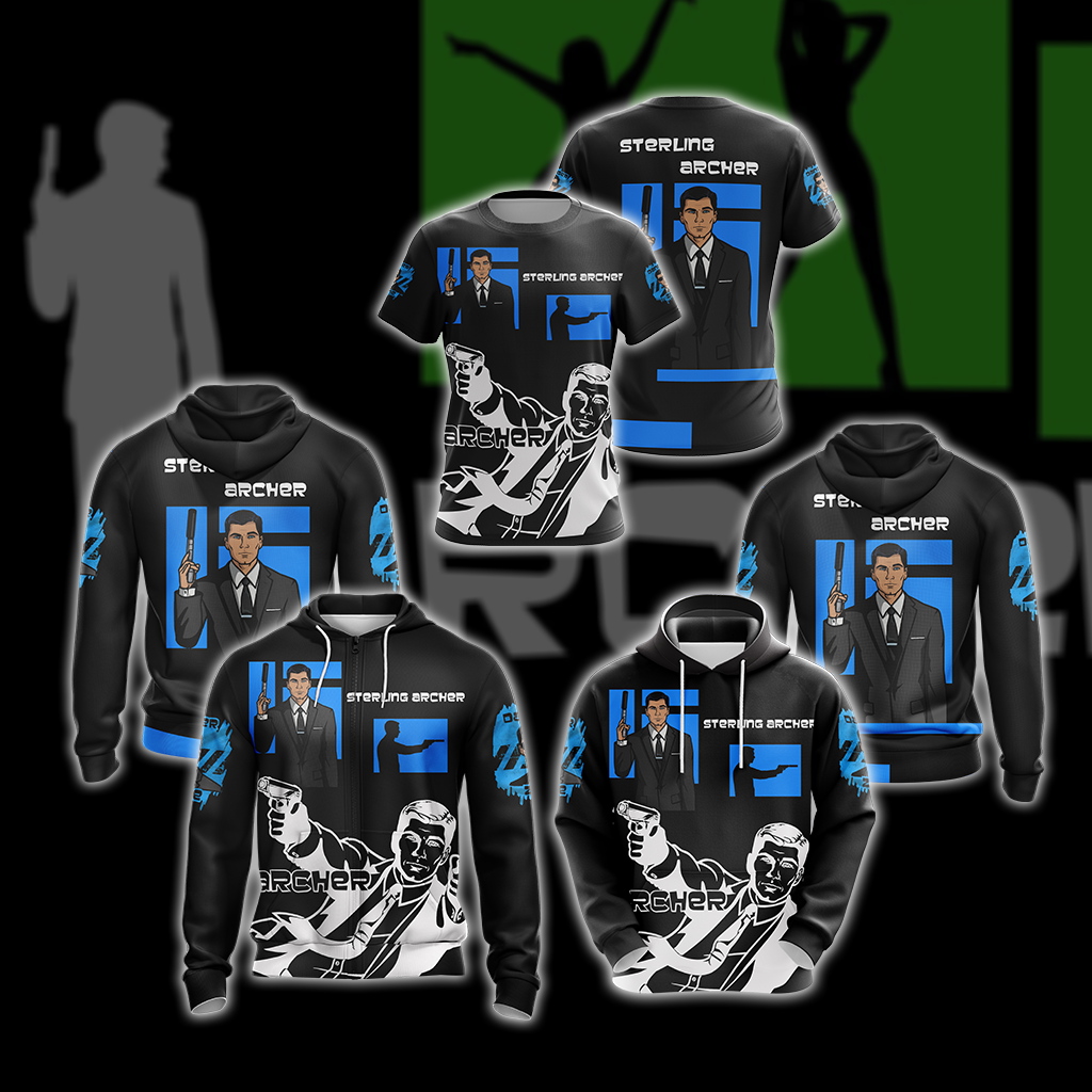 Sterling Archer Unisex 3D T-shirt   