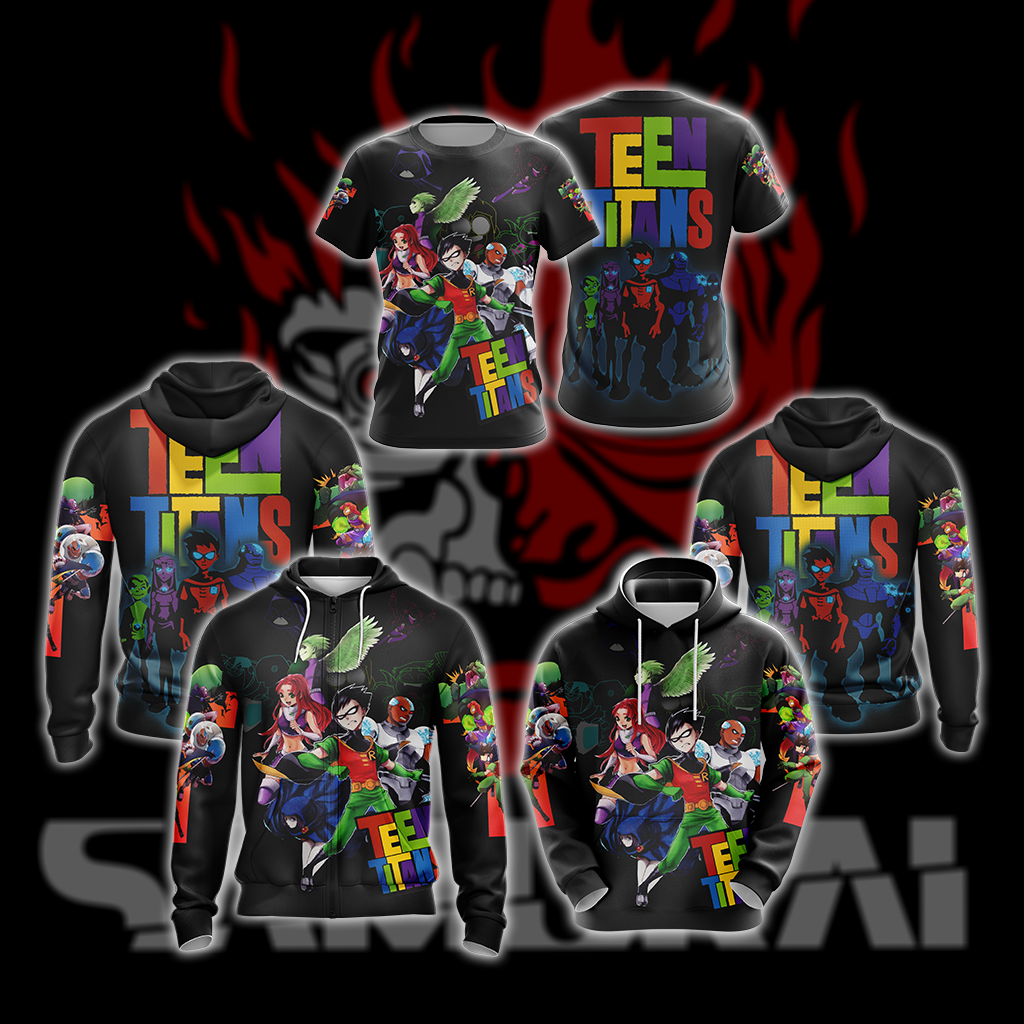 Teen Titans New Style Unisex 3D T-shirt   