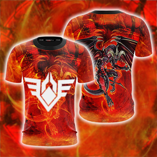 Yu-Gi-Oh! Red Dragon Archfiend Unisex 3D T-shirt   