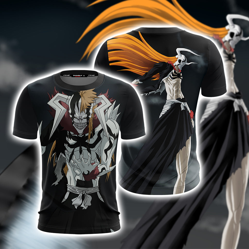 Bleach Ichigo Vasto Lorde Unisex 3D T-shirt   