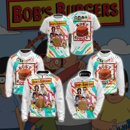 Bob's Burgers New Unisex 3D T-shirt   
