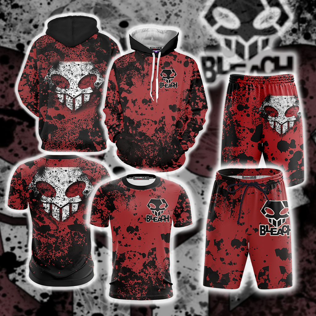 Bleach Symbol New Unisex 3D Beach Shorts   