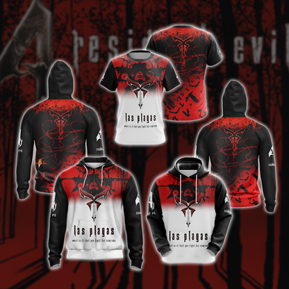 Resident Evil - Las Plagas Unisex 3D T-shirt   