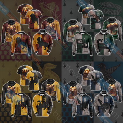 Hufflepuff Badgers Harry Potter New Look Unisex 3D T-shirt   