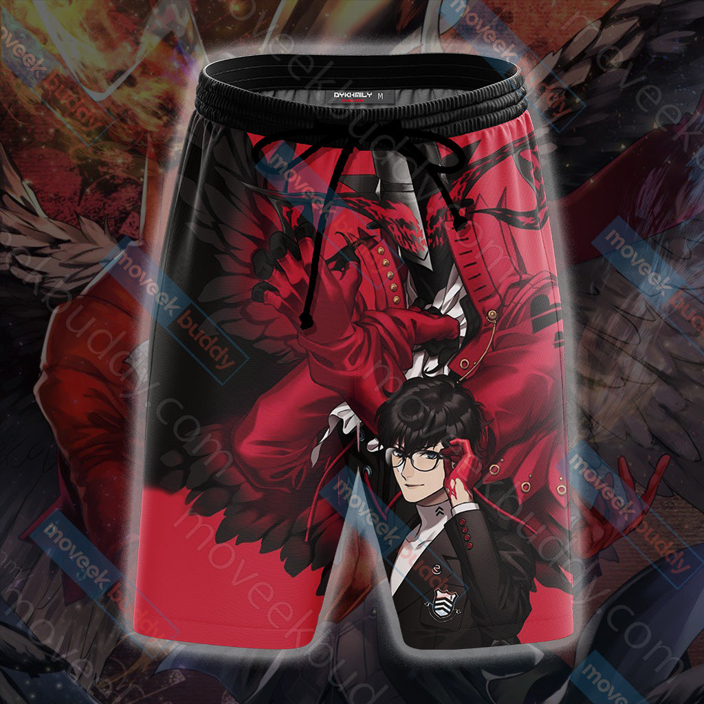 Persona 5 Joker And Arsen 3D Beach Shorts   