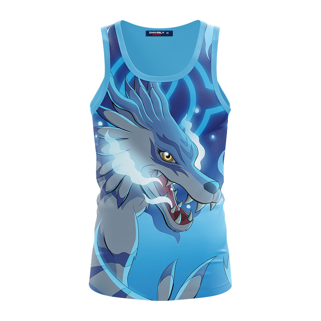 Digimon Garurumon 3D T-shirt Tank Top Hoodie Beach Shorts Joggers   