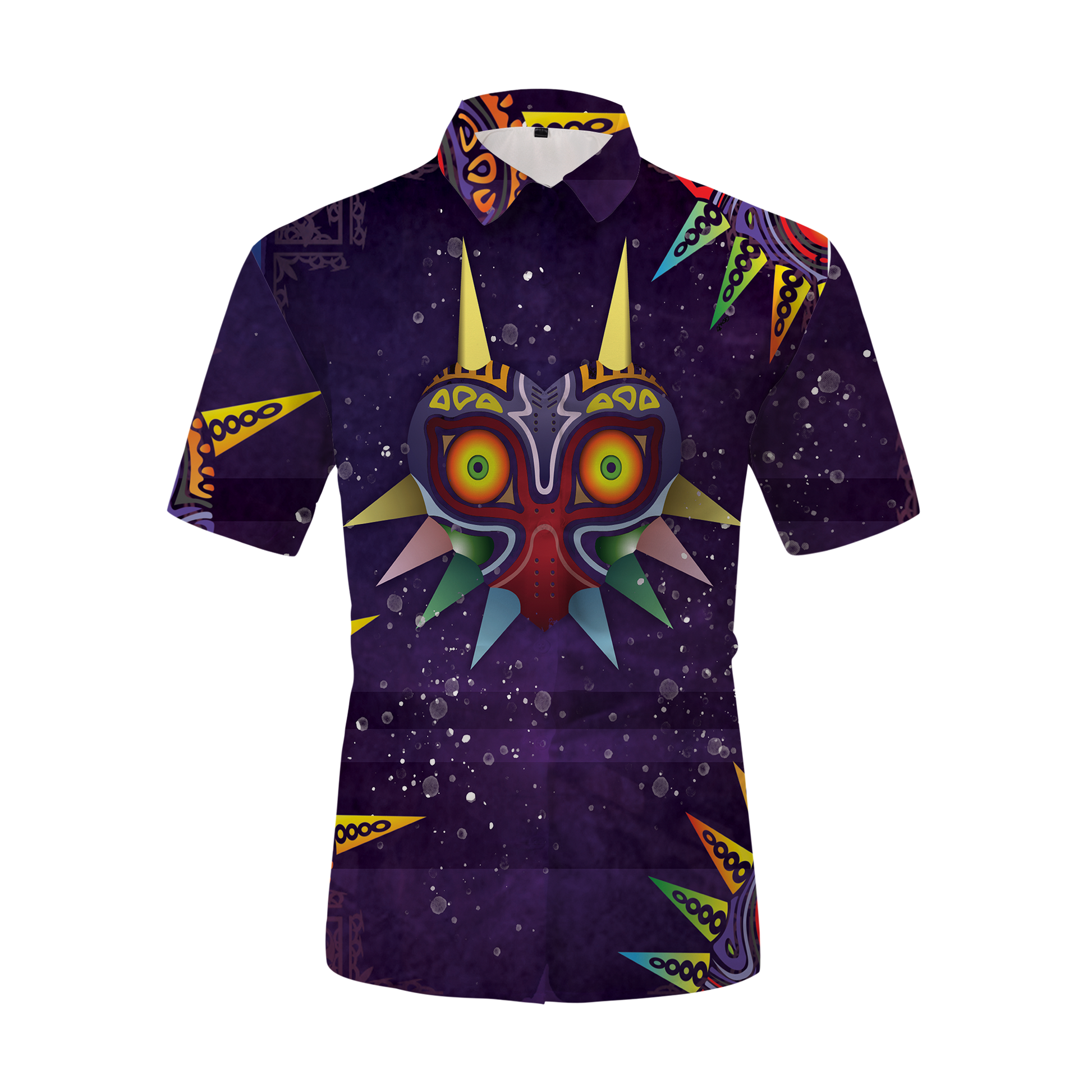 The Legend Of Zelda: Majora's Unisex Hawaiian Shirt   