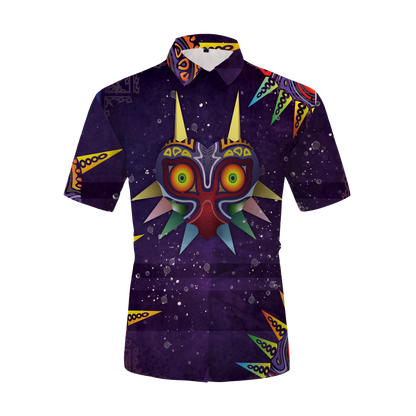 The Legend Of Zelda: Majora's Unisex Hawaiian Shirt   