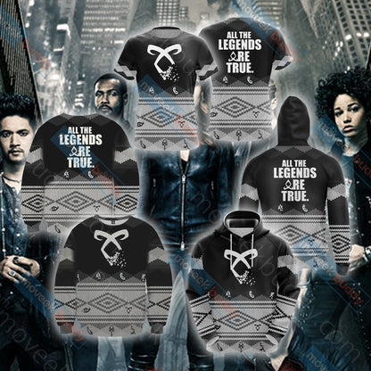 Shadowhunters All Legend Are True Unisex 3D Sweater   