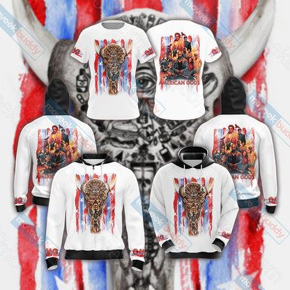 American Gods Unisex 3D T-shirt   