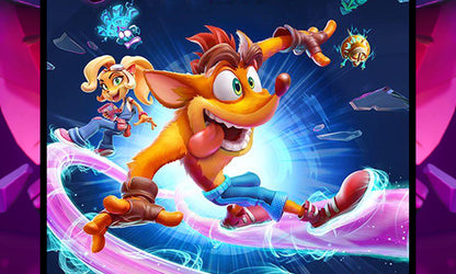 Crash Bandicoot 3D Bed Set   