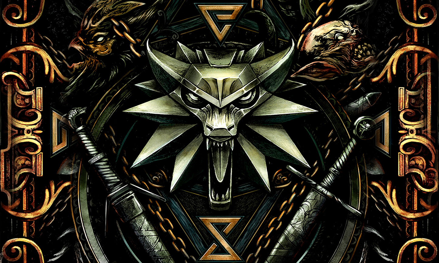 Witcher Symbol 3D Bed Set   
