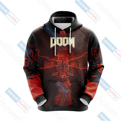 Doom New Look Unisex 3D T-shirt   