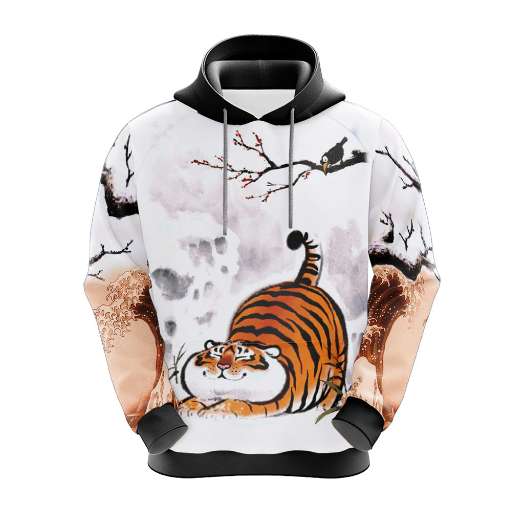 Fat Tiger Unisex 3D T-shirt   