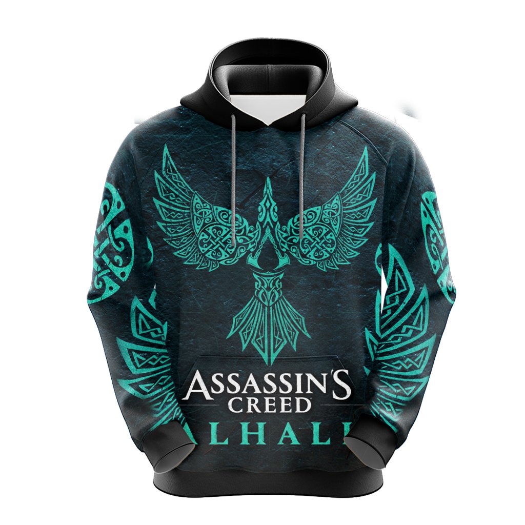Assassin's Creed Valhalla Unisex 3D T-shirt Zip Hoodie Pullover Hoodie   