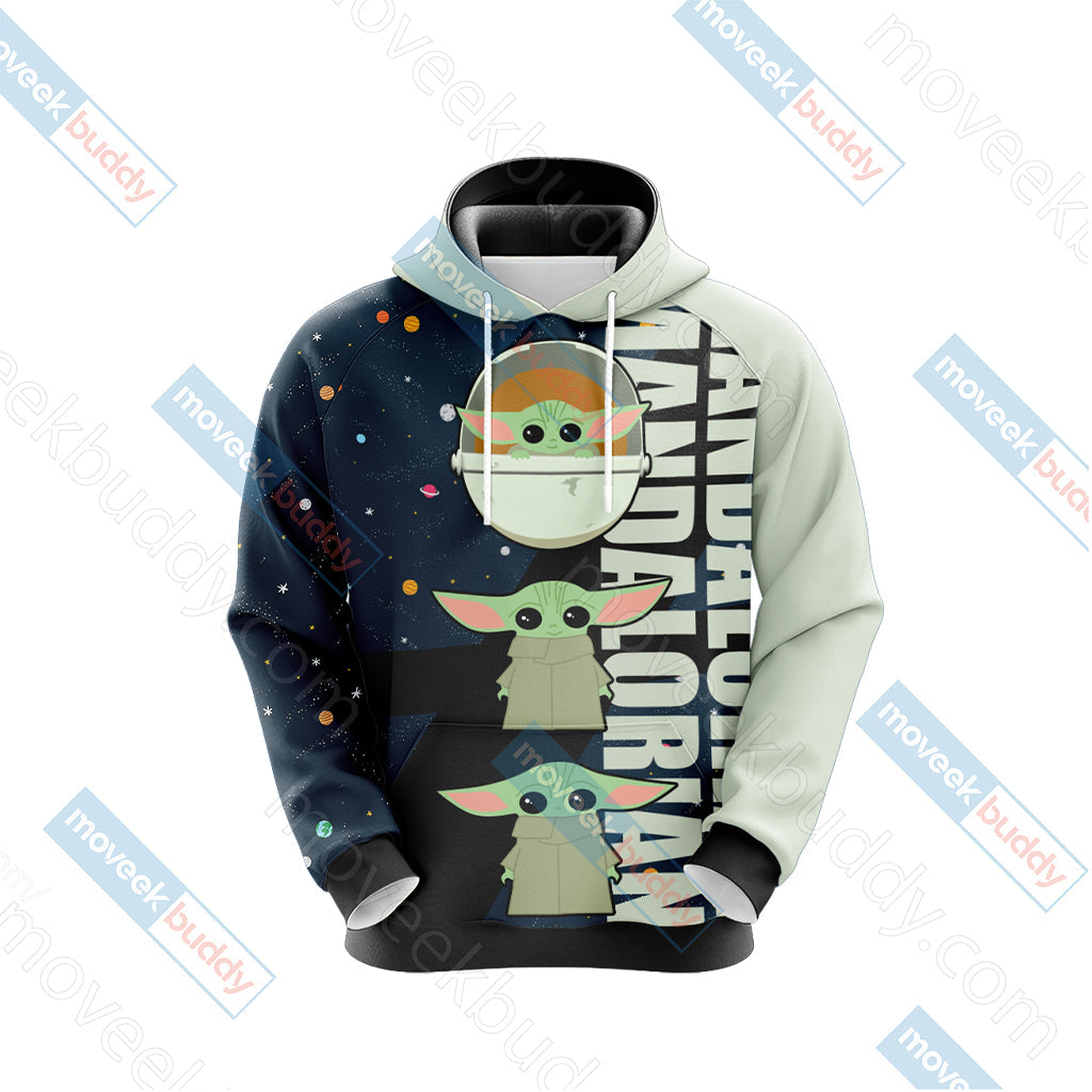 Star Wars - The Mandalorian The Child Cartoon Unisex 3D T-shirt   