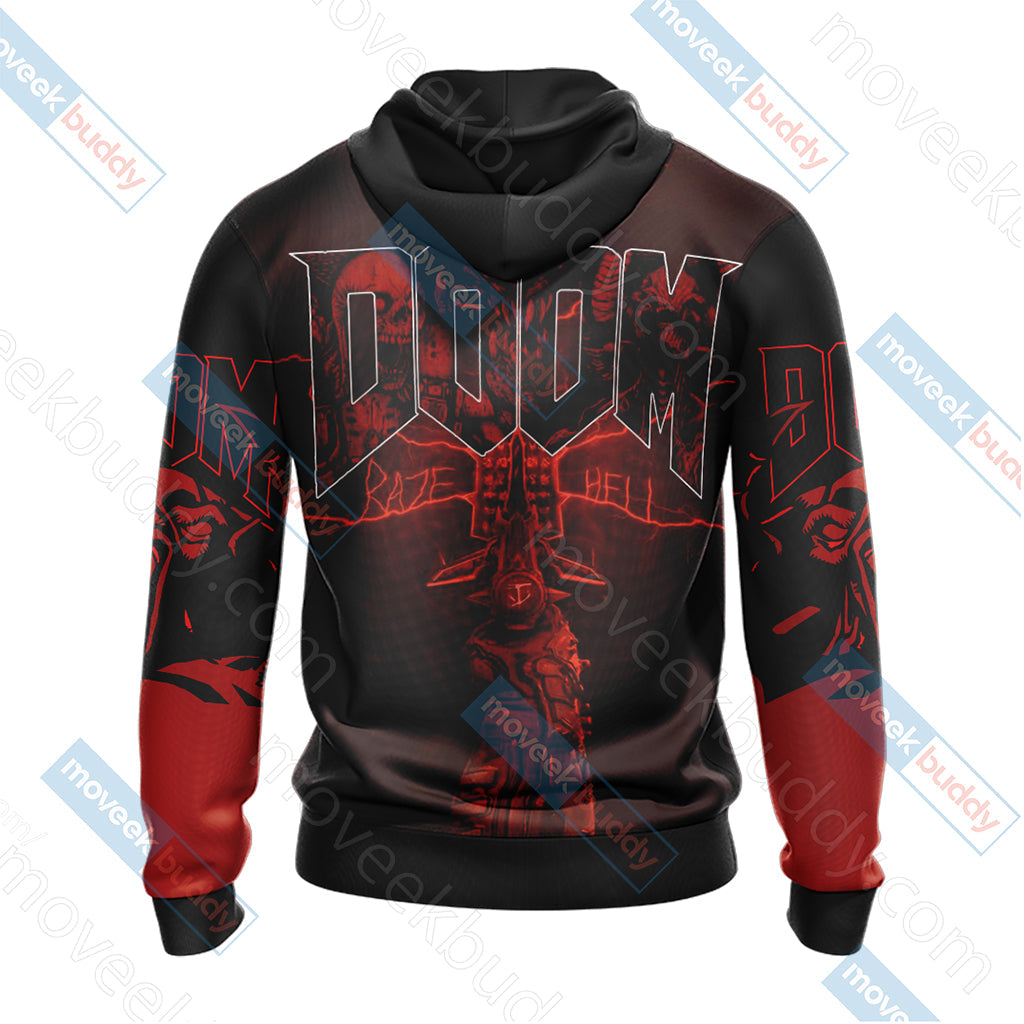 Doom New Look Unisex 3D T-shirt   