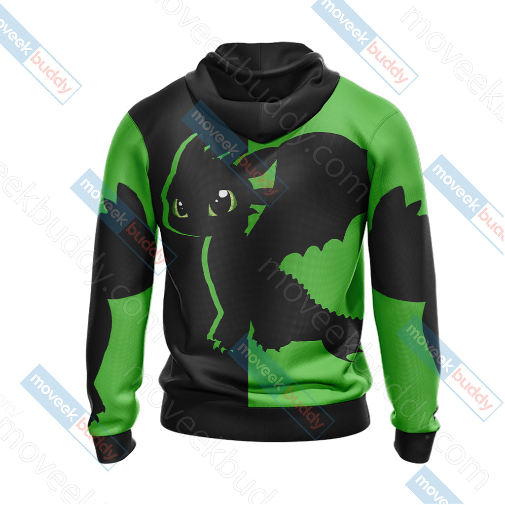 How To Train Your Dragon - Toothless Unisex 3D T-shirt   