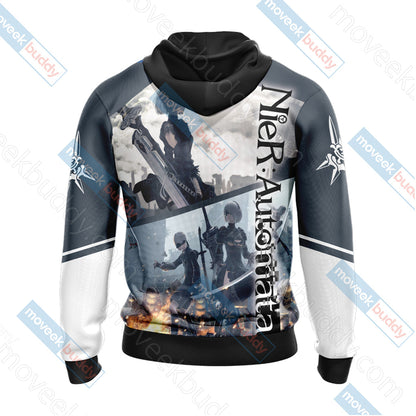 Nier Automata Unisex 3D T-shirt   