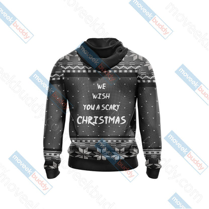 Nightmare Before Christmas - We wish you a scary christmas Unisex 3D T-shirt   