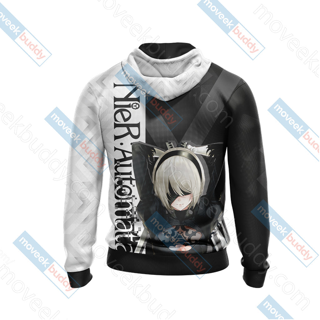 Nier Automata - 2B Unisex 3D T-shirt   