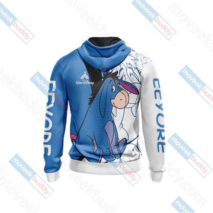 Winnie The Pooh - Eeyore Unisex 3D Hoodie   